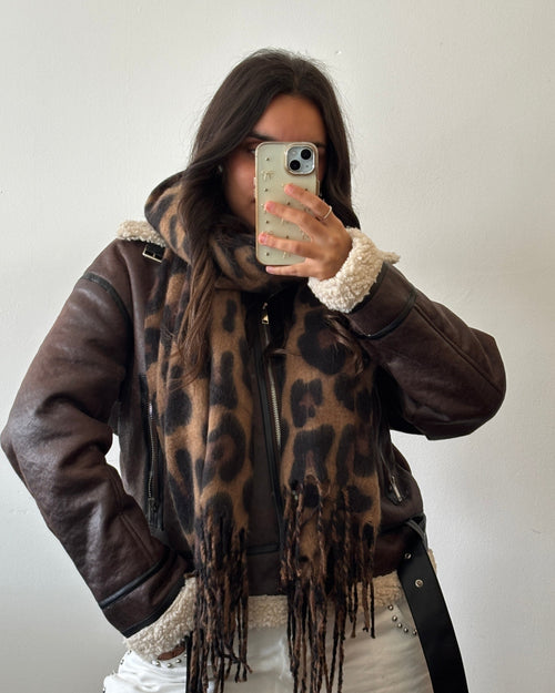 Bufanda animal print