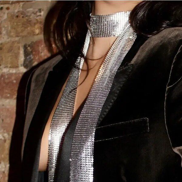 Corbata strass
