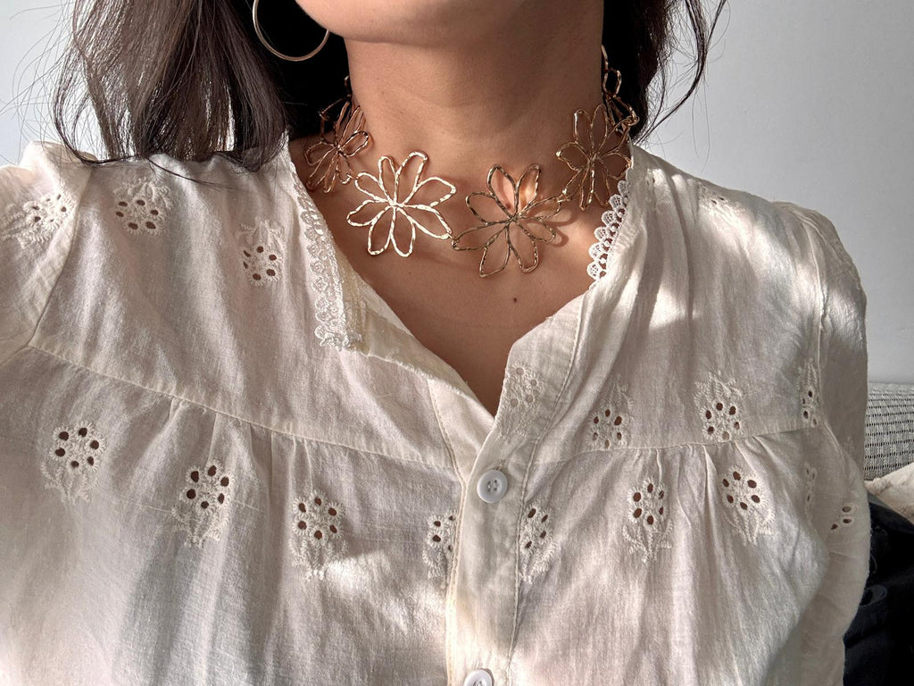 Choker flor